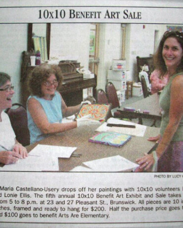 Times Record, Sept. 28th, 2012, page C5, “Ticket” section.