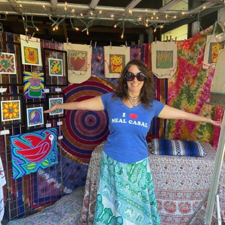 Having "Paint-a-Thon"s in the garage during Covid lockdowns, 2020