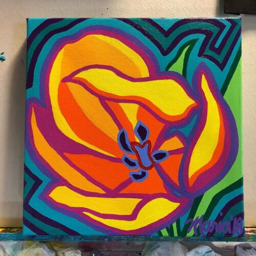 First Tulip In Amsterdam (ArtVan)