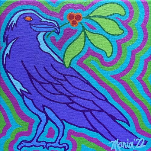 Mistletoe Crow (Press Herald Toy Fund)