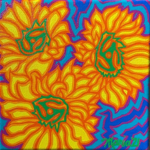 Spinning Sunflowers (Backline)