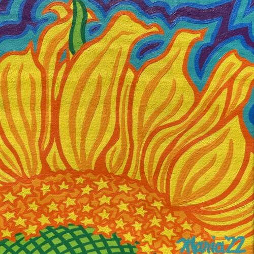 Starry Starry Sunflower (Divided Sky Foundation)